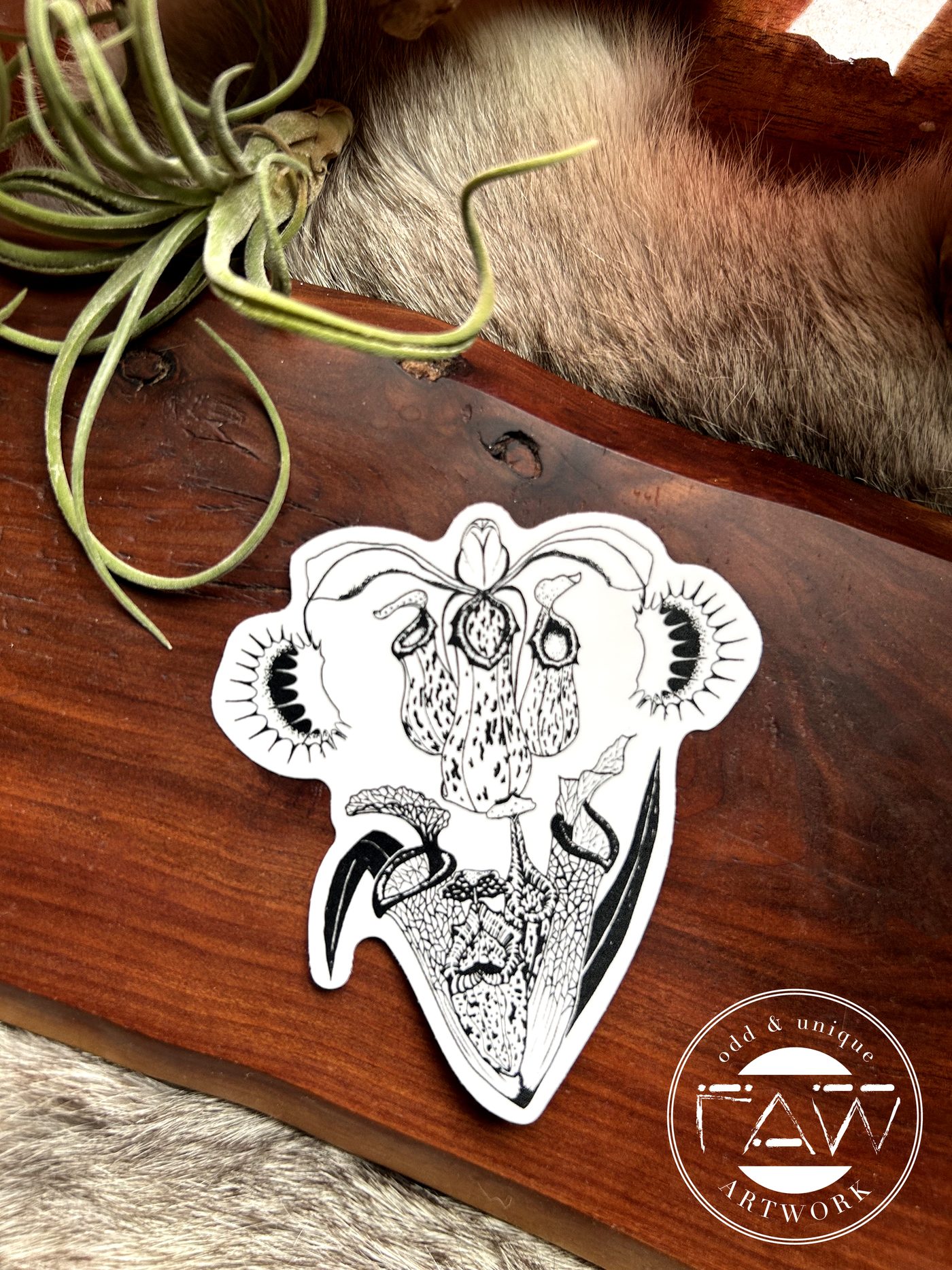 Carnivorous Uterus Sticker
